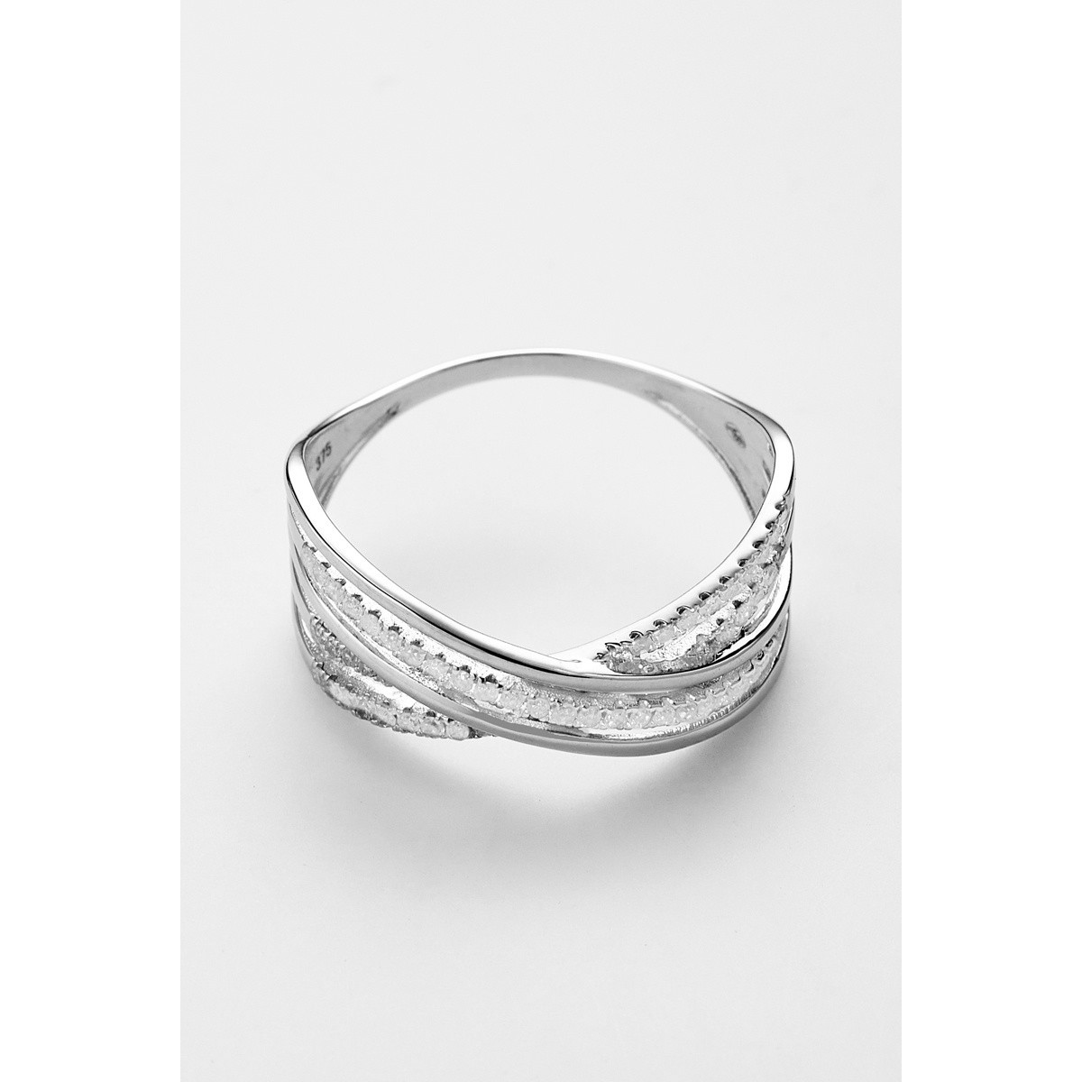 Bague " Anne" Or blanc et Diamant