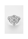 Bague " Cassandre" Or blanc et Diamant