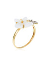 Bague " Blanche" Or jaune et Diamant
