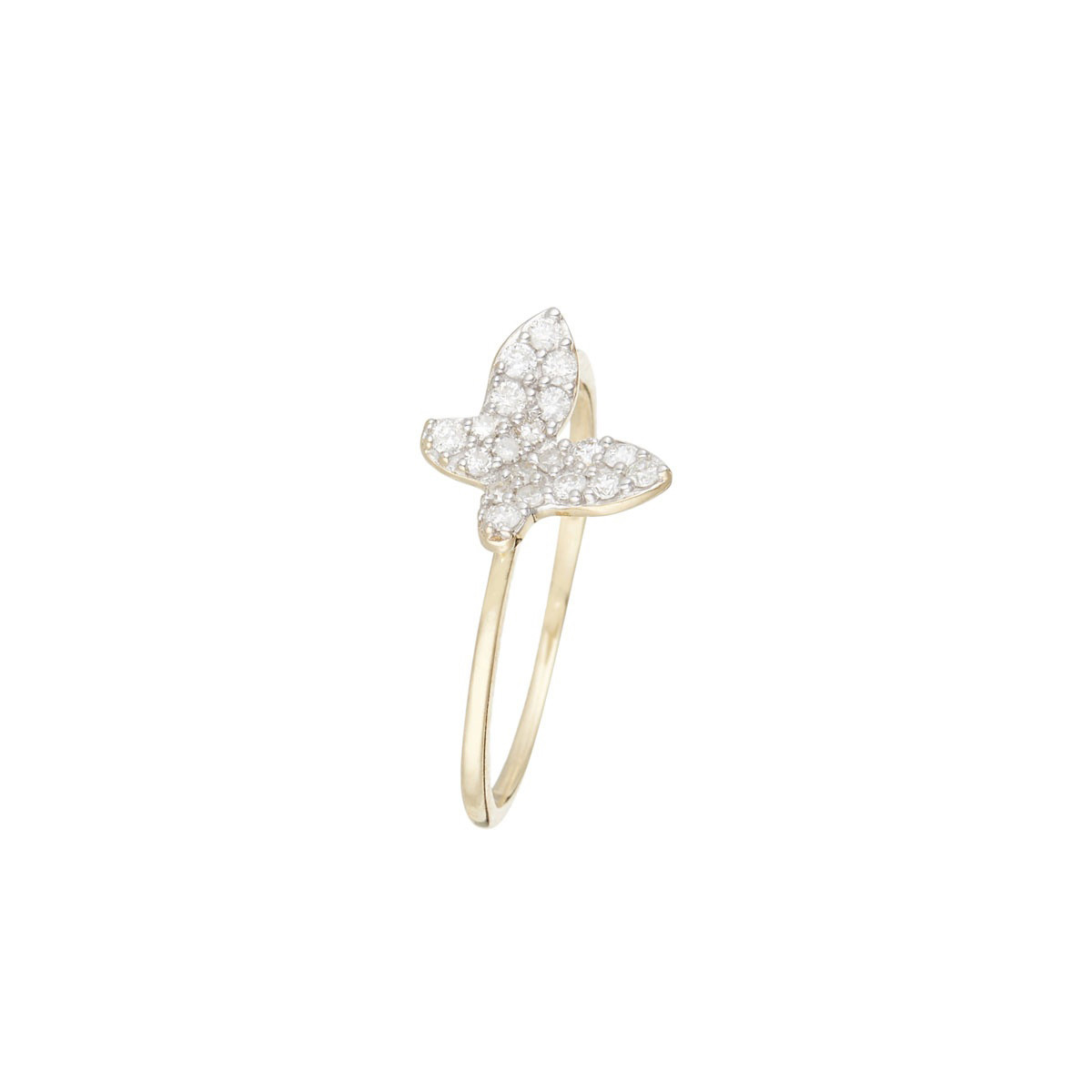 Bague "Émeline" Or jaune et Diamant Bague "Émeline" Or jaune et Diamant