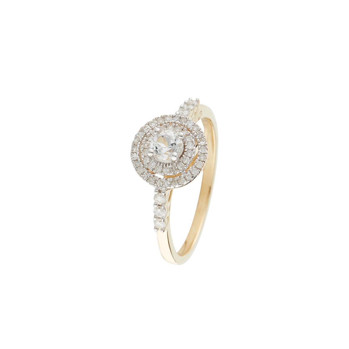 Bague "Hélène" Or jaune et Topaze Bague "Hélène" Or jaune et Topaze