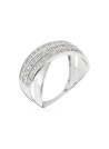 Bague "Aimée" Or blanc et Diamant