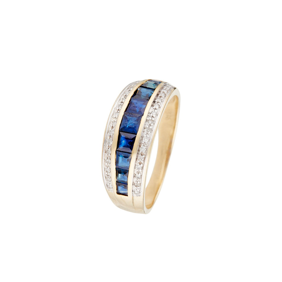 Bague "Astrée" Or jaune et Saphir Bague "Astrée" Or jaune et Saphir