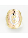 Bague "Virtuose" Or tricolore