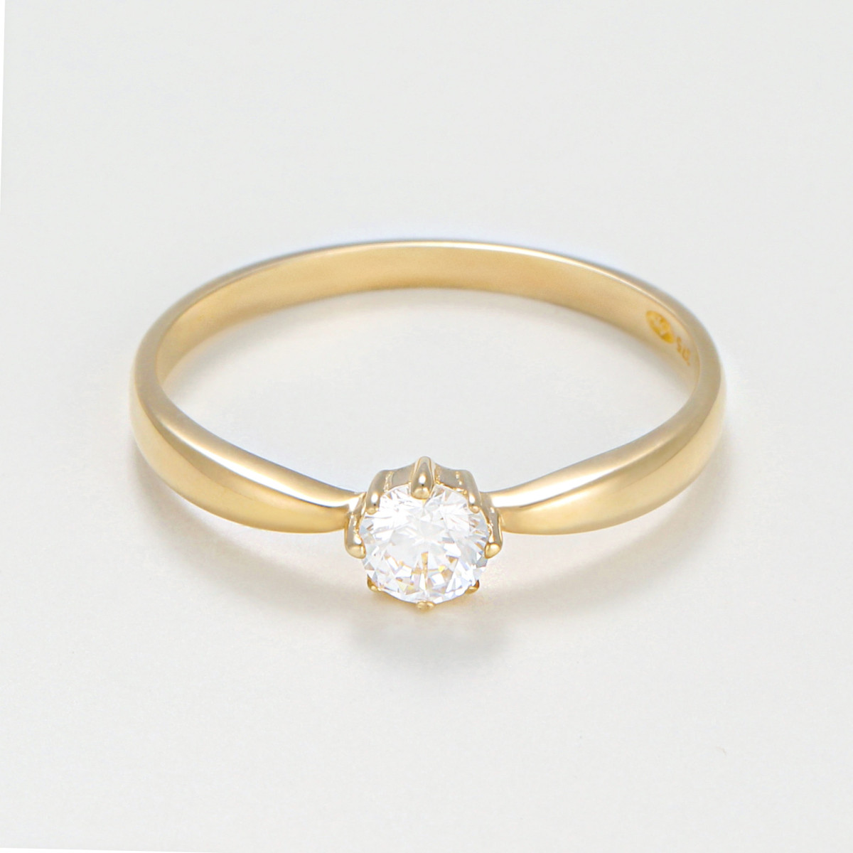 Bague "Empreinte" Or jaune