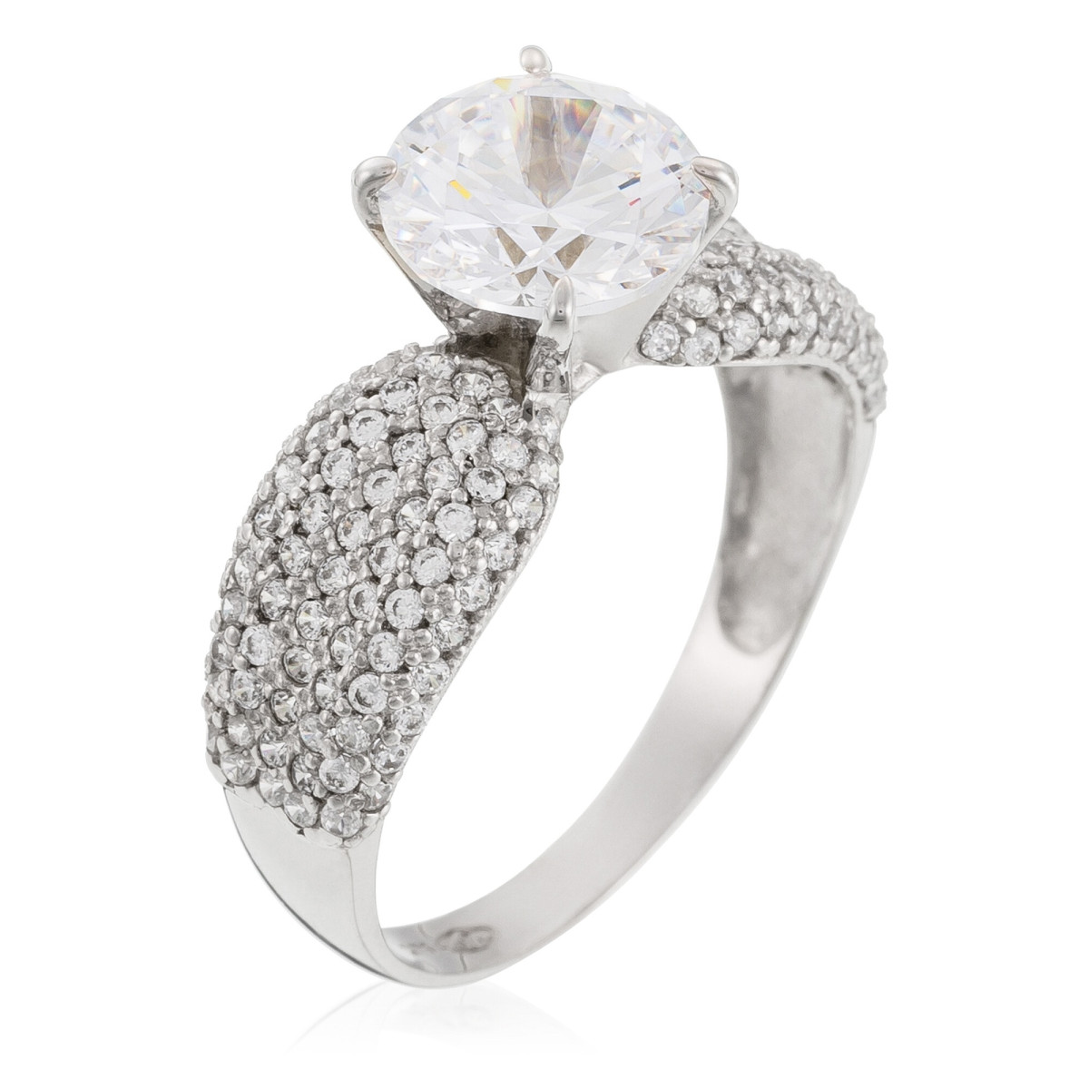 Bague "Allégresse" Or blanc