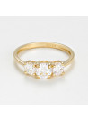 Bague "Équilibre" Or jaune