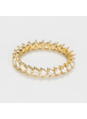 Bague "Pensée" Or jaune
