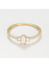 Bague "Zénith" Or jaune
