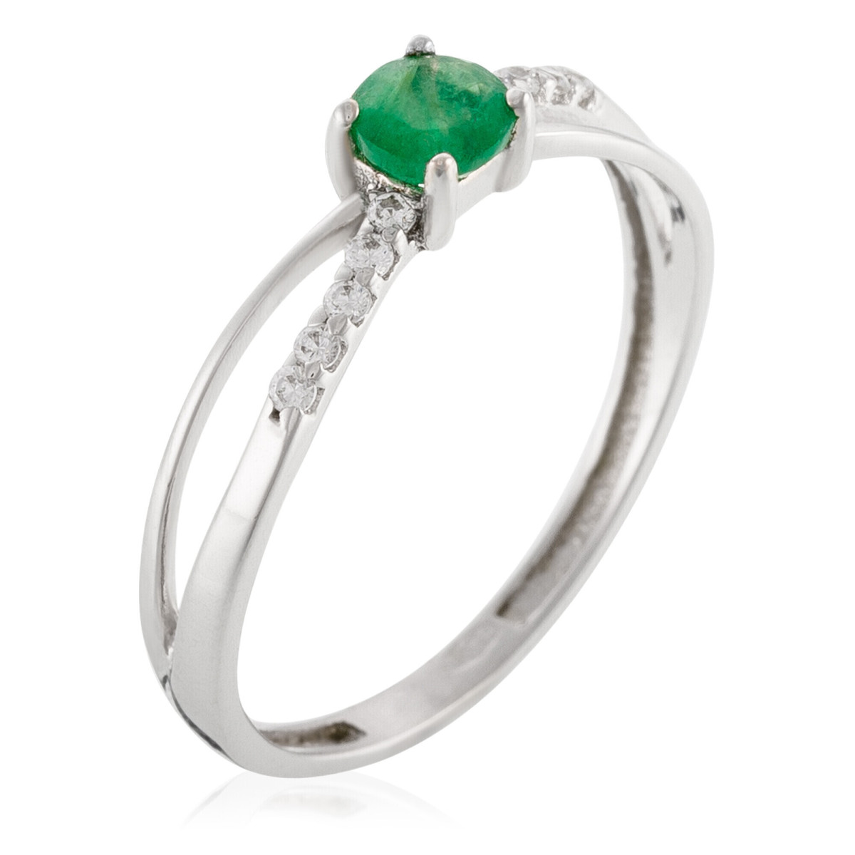Bague "Paix" Or blanc Bague "Paix" Or blanc
