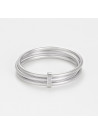 Bague "Crépuscule" Or blanc