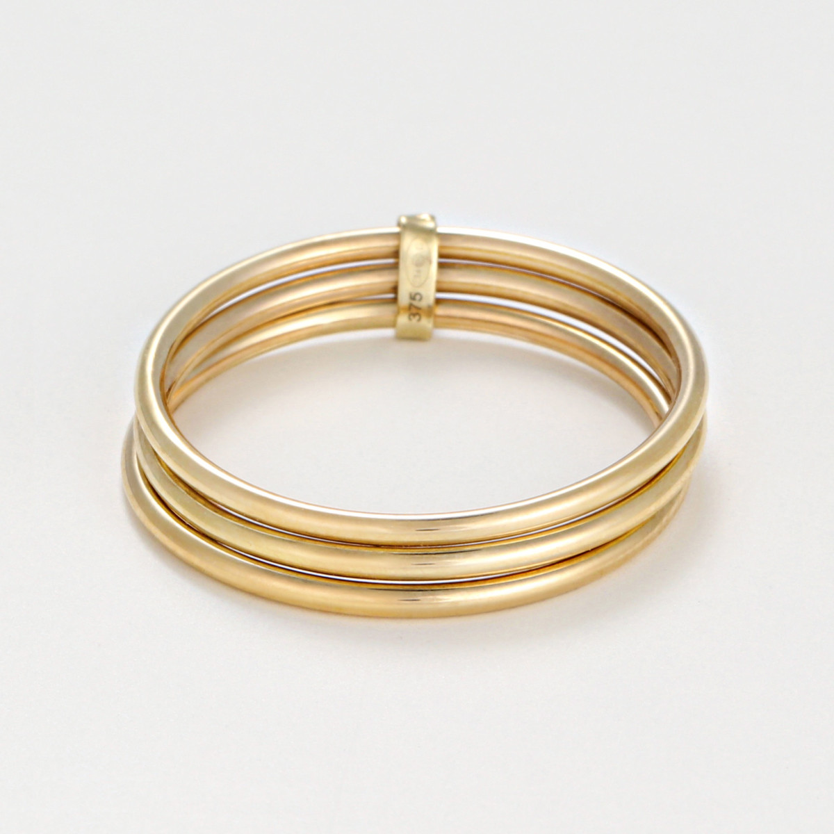 Bague "Crépuscule" Or jaune