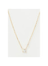 Collier "Attachement Brillant" Or jaune et Diamant