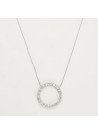 Collier "Avant-gardiste" Or blanc et Diamant
