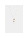 Collier "Éperdu" Or jaune et Multipierres