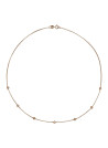 Collier "Docile" Or rose et Diamant
