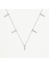 Collier "Divin" Or blanc et Diamant