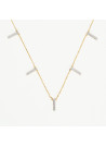 Collier "Divin" Or jaune et Diamant