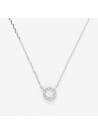 Collier "Destin Puissant" Or blanc et Diamant