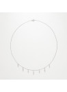 Collier "Destin Lumineux" Or blanc et Diamant
