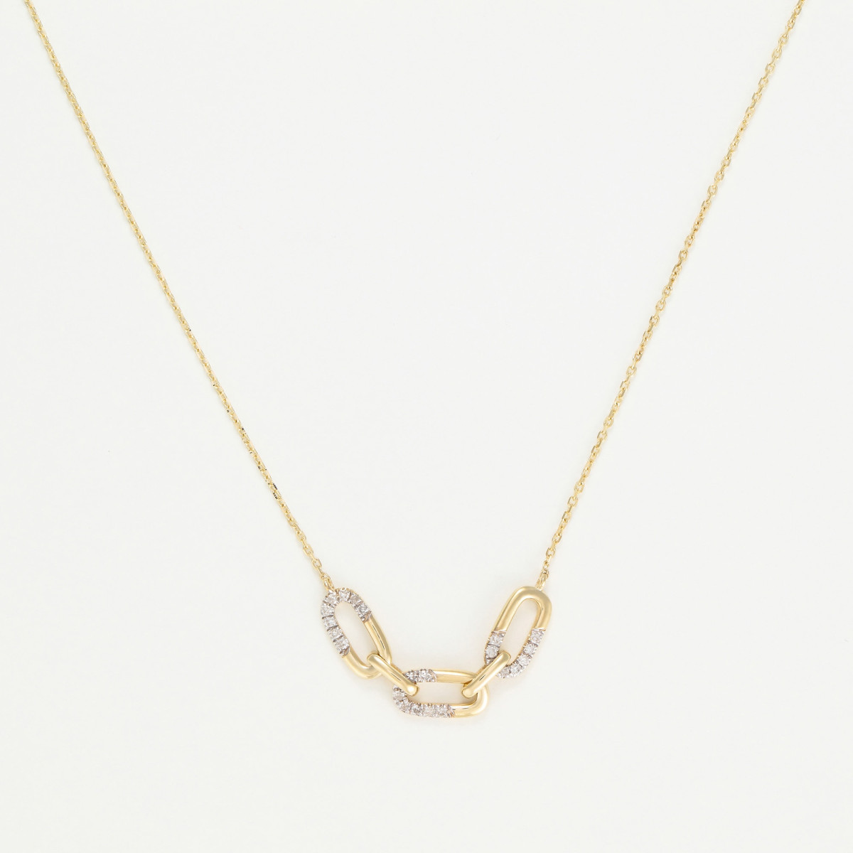 Collier "Destin Gracieux" Or jaune et Diamant Collier "Destin Gracieux" Or jaune et Diamant