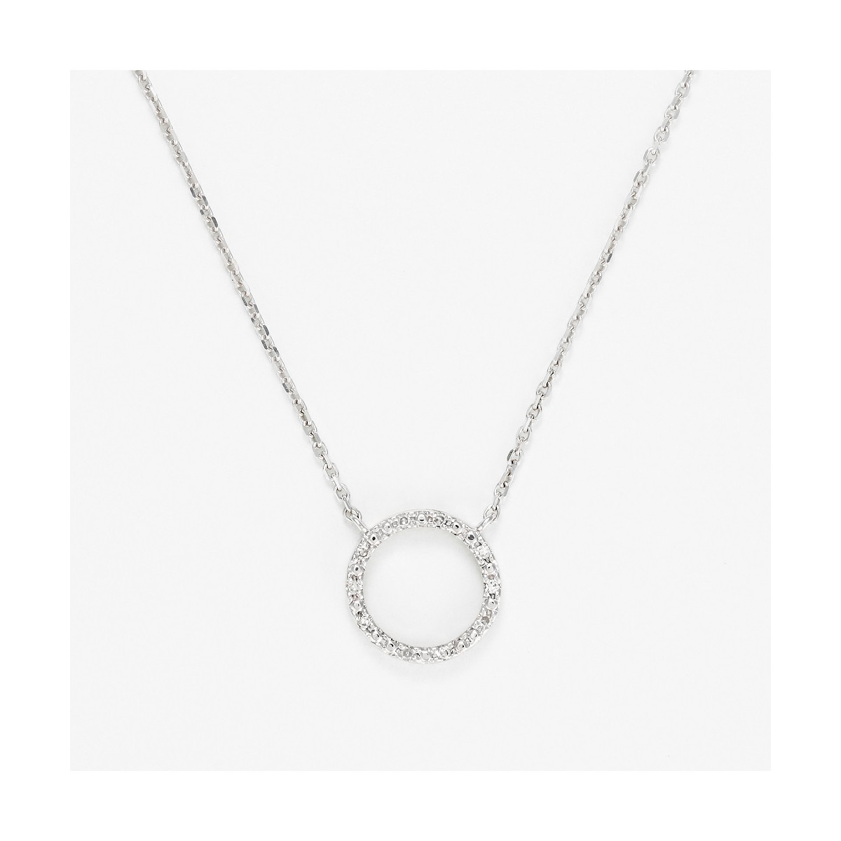 Collier "Béguin Solaire" Or blanc et Diamant Collier "Béguin Solaire" Or blanc et Diamant