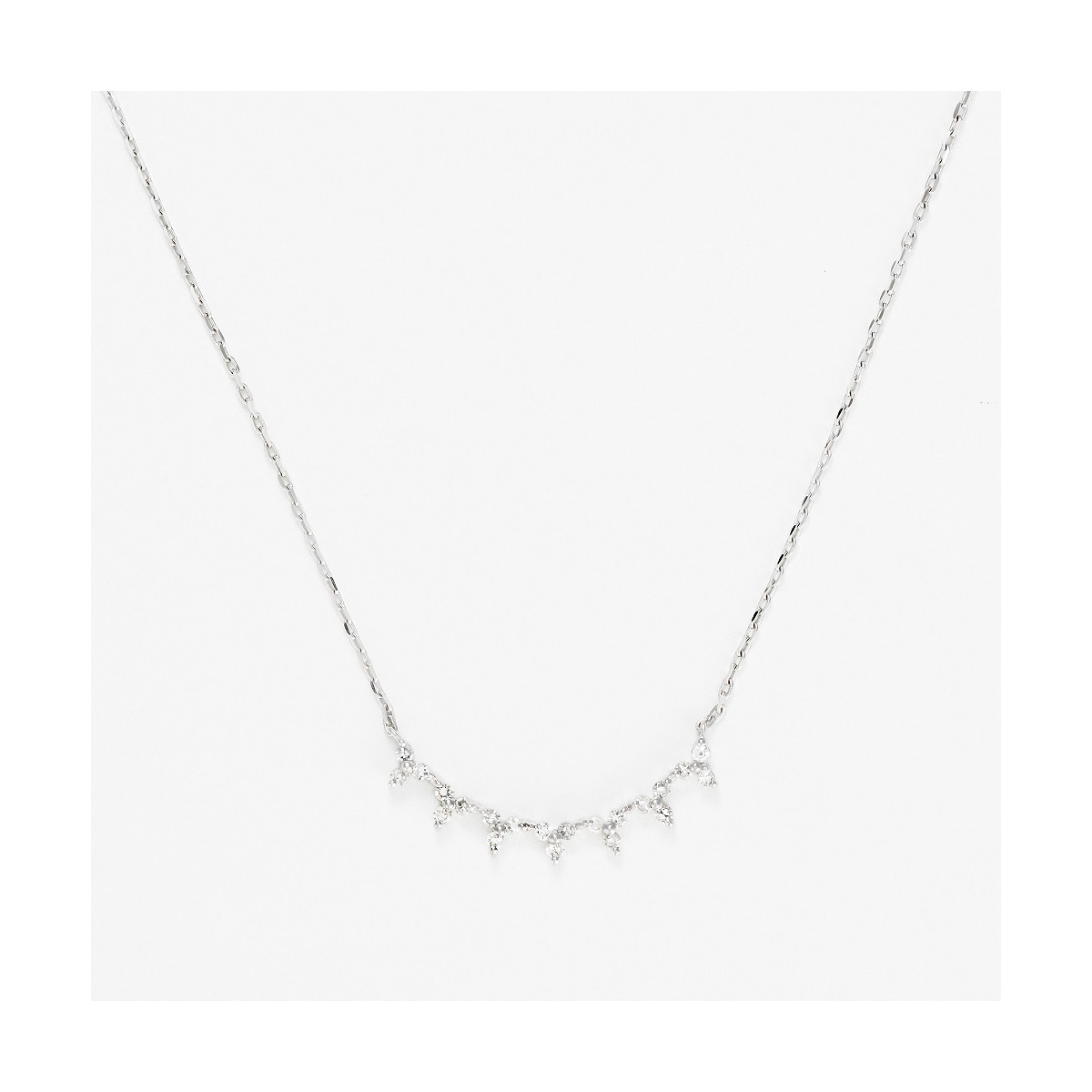 Collier "Béguin Puissant" Or blanc et Diamant Collier "Béguin Puissant" Or blanc et Diamant