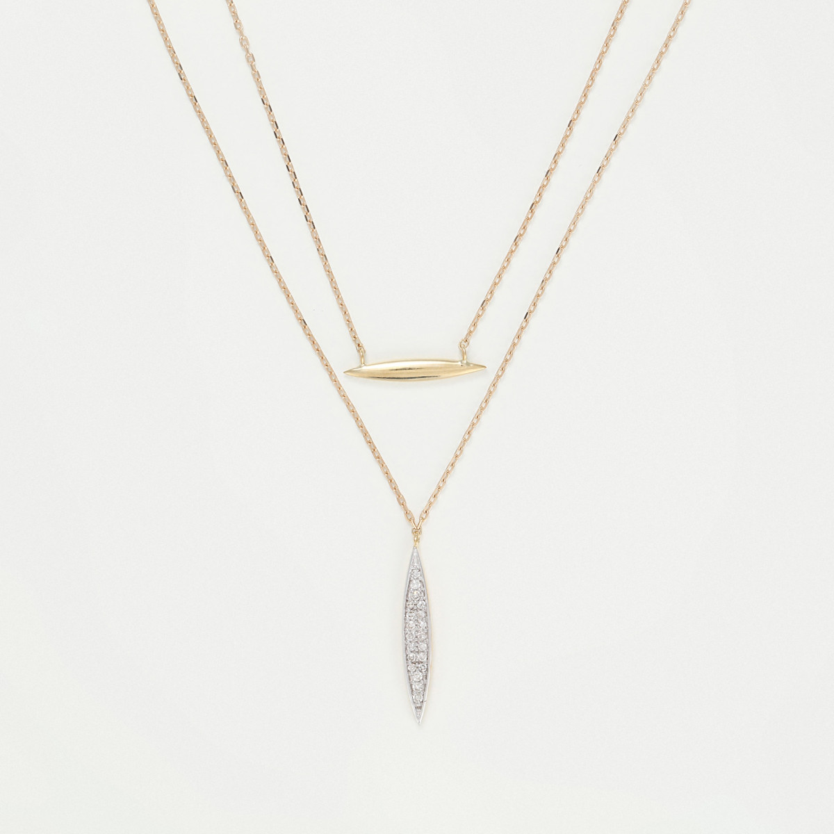 Collier "Apollon Puissant" Or jaune et Diamant Collier "Apollon Puissant" Or jaune et Diamant