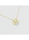 Collier "Enclin Lumineux" Or jaune et Diamant