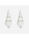 Boucles d'oreilles "Céleste" Or blanc et Diamant
