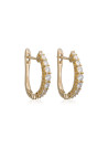 Boucles d'oreilles "Enveloppante" Or jaune et Diamant