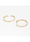 Boucles d'oreilles "Exotique" Or jaune
