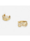 Boucles d'oreilles "Forte" Or jaune et Diamant
