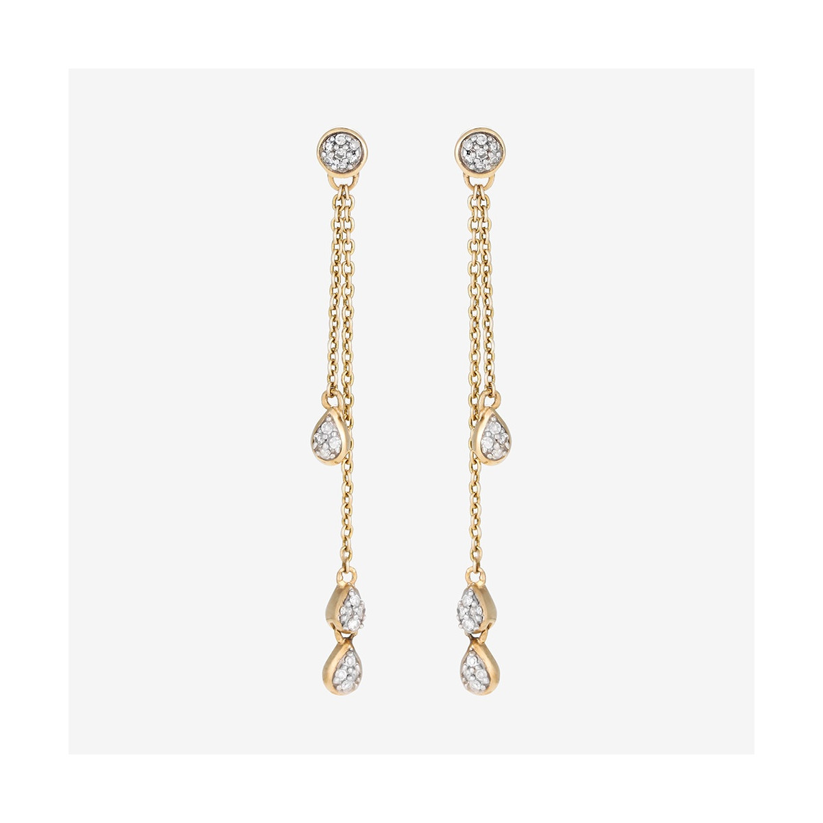 Boucles d'oreilles "Fructueuse" Or jaune et Diamant Boucles d'oreilles "Fructueuse" Or jaune et Diamant