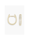 Boucles d'oreilles "Attendrie" Or jaune et Diamant