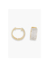 Boucles d'oreilles "Glamour" Or jaune et Diamant