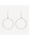 Boucles d'oreilles "Superbe Harmonie" Or blanc