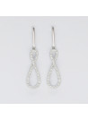 Boucles d'oreilles "Idéale" Or blanc et Diamant