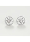 Boucles d'oreilles "Illustre" Or blanc et Diamant