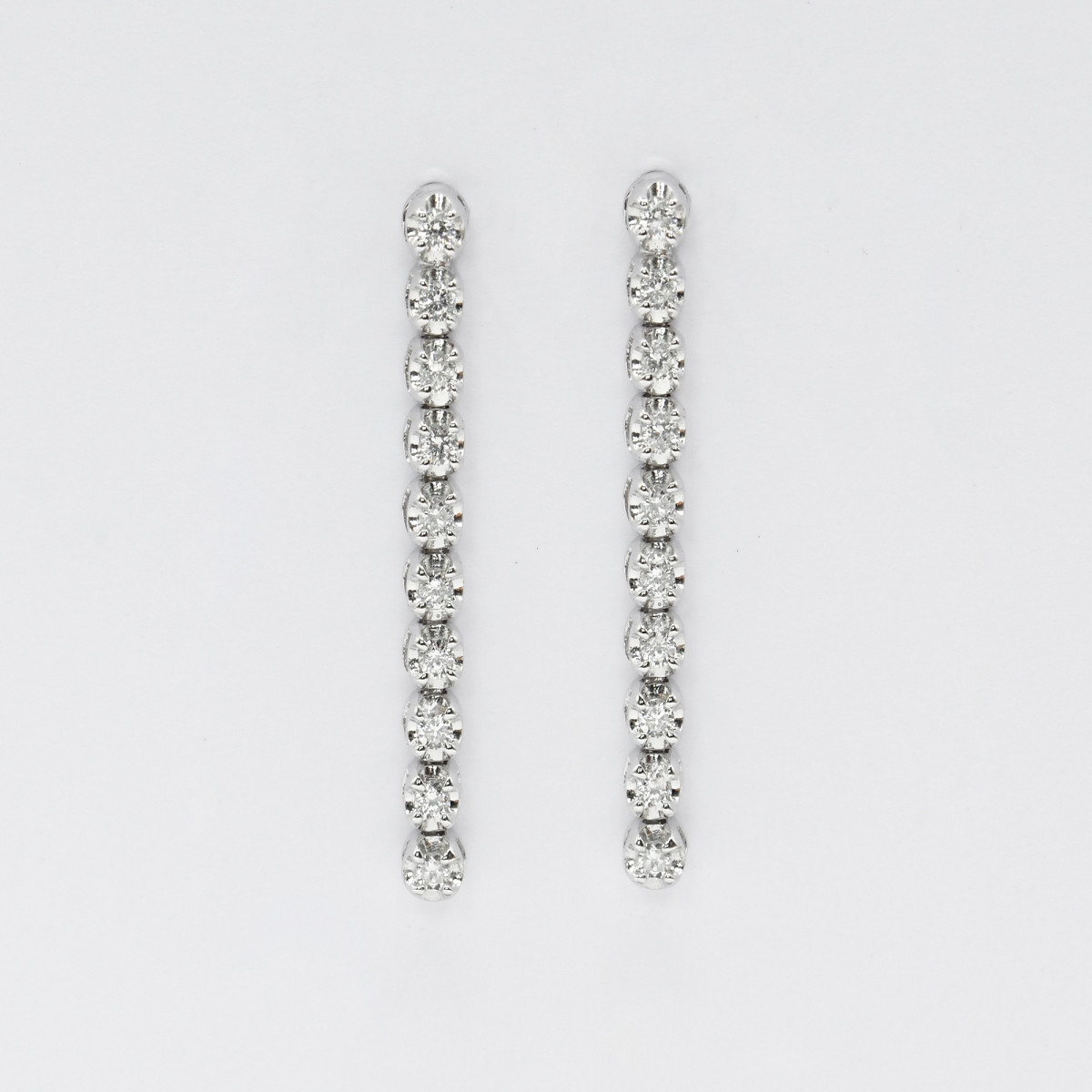 Boucles d'oreilles "Illuminée" Or jaune et Diamant Boucles d'oreilles "Illuminée" Or jaune et Diamant