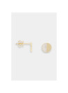 Boucles d'oreilles "Immuable" Or jaune et Diamant
