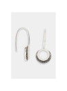 Boucles d'oreilles "Incandescente" Or blanc et Diamant