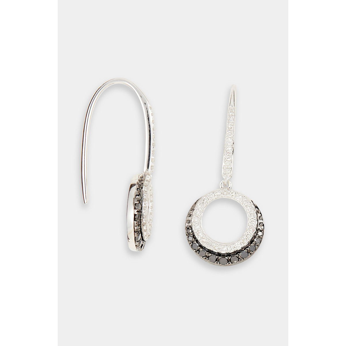 Boucles d'oreilles "Incandescente" Or blanc et Diamant Boucles d'oreilles "Incandescente" Or blanc et Diamant