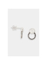 Boucles d'oreilles "Inspiratrice" Or blanc et Diamant
