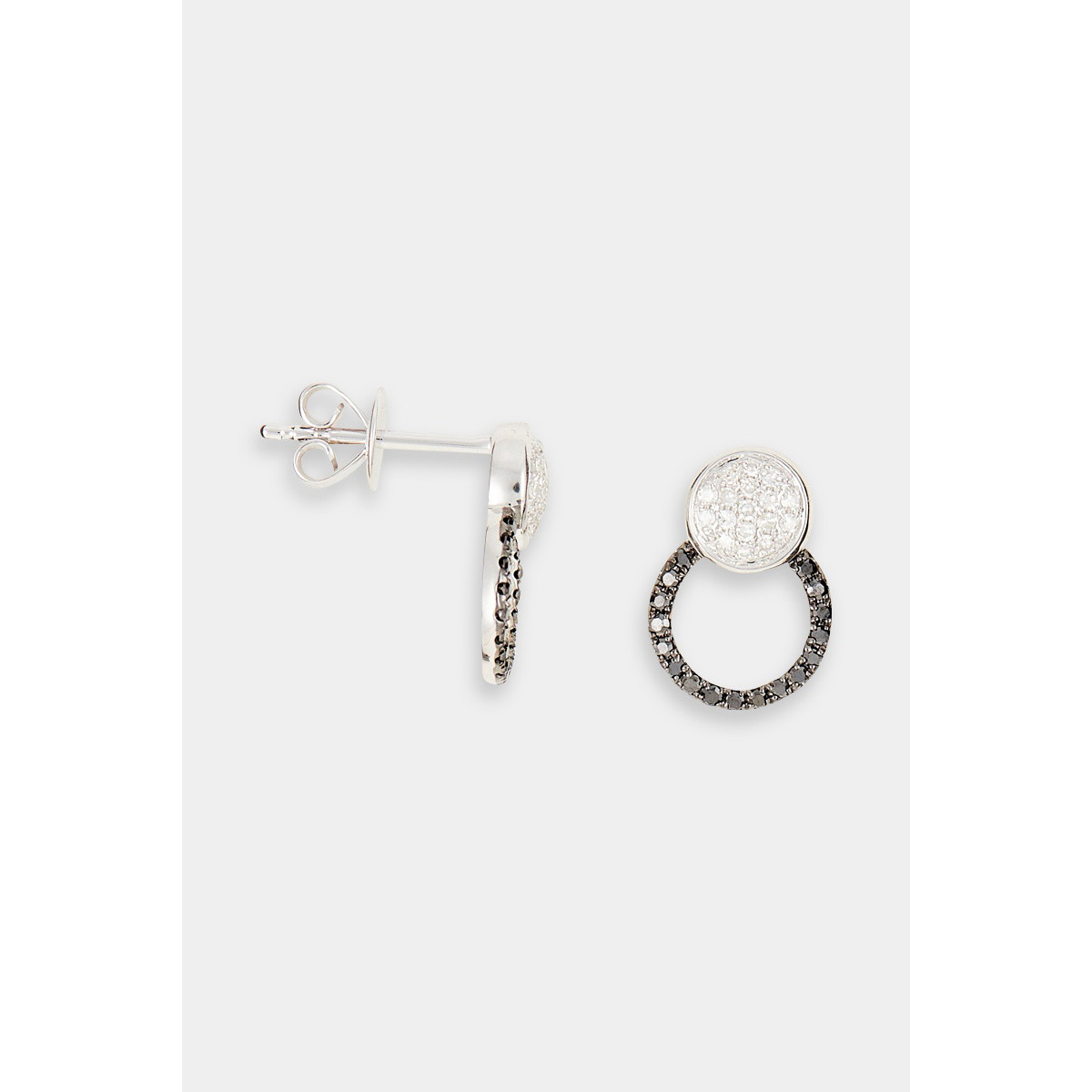 Boucles d'oreilles "Inspiratrice" Or blanc et Diamant Boucles d'oreilles "Inspiratrice" Or blanc et Diamant
