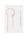 Boucles d'oreilles "Irréversible" Or jaune et Diamant