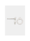 Boucles d'oreilles "La Coquine" Or blanc et Diamant