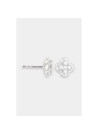 Boucles d'oreilles "La Délicate" Or blanc et Diamant