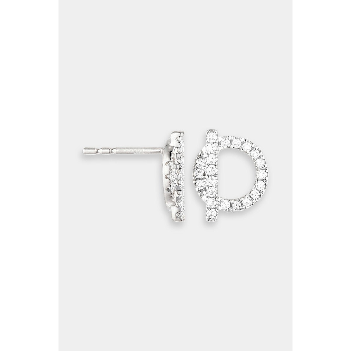 Boucles d'oreilles "La Légendaire" Or blanc et Diamant Boucles d'oreilles "La Légendaire" Or blanc et Diamant