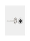 Boucles d'oreilles "La Valeureuse" Or blanc et Diamant